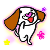 Heart Nose Doggy sticker #14291823