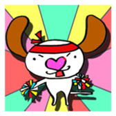 Heart Nose Doggy sticker #14291828