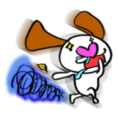 Heart Nose Doggy sticker #14291831