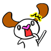 Heart Nose Doggy sticker #14291840