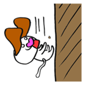 Heart Nose Doggy sticker #14291841