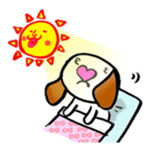 Heart Nose Doggy sticker #14291843