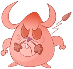 Rurroe: Cute Monster sticker #14292277