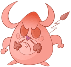 Rurroe: Cute Monster sticker #14292277
