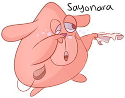 Rurroe: Cute Monster sticker #14292284