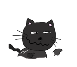 yomogi-cat 3 regular-size sticker #14292458