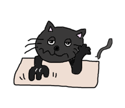 yomogi-cat 3 regular-size sticker #14292460