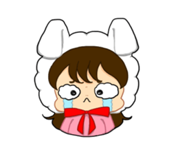 Rabbit Ninchan sticker sticker #14292551