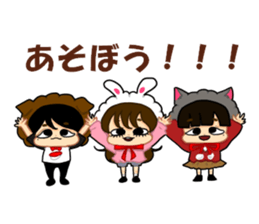 Rabbit Ninchan sticker sticker #14292562