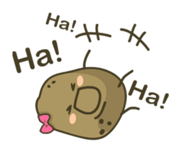 A Potato for a Good Day sticker #14293720