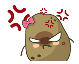 A Potato for a Good Day sticker #14293725