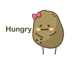 A Potato for a Good Day sticker #14293729