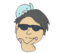 Pink Boy GN sticker #14294582