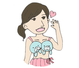 Pink Boy GN sticker #14294590