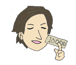 Pink Boy GN sticker #14294591