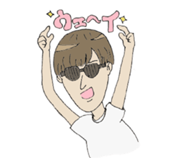 Pink Boy GN sticker #14294597