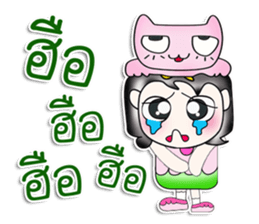 ...Mr. Saki.. Love cat. Pink! sticker #14294750