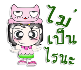 ...Mr. Saki.. Love cat. Pink! sticker #14294756