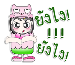 ...Mr. Saki.. Love cat. Pink! sticker #14294763