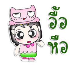 ...Mr. Saki.. Love cat. Pink! sticker #14294768