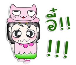 ...Mr. Saki.. Love cat. Pink! sticker #14294772