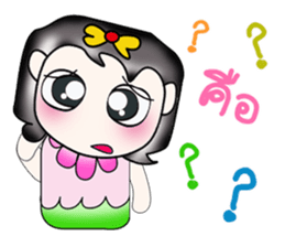 Hello! My name is Saki..Pink sticker #14294898