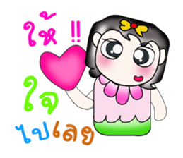 Hello! My name is Saki..Pink sticker #14294899