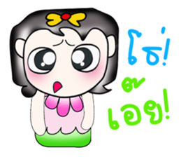 Hello! My name is Saki..Pink sticker #14294900