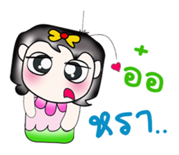 Hello! My name is Saki..Pink sticker #14294902