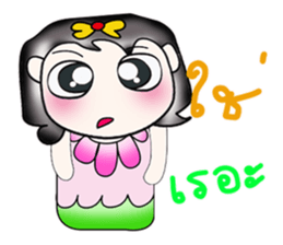 Hello! My name is Saki..Pink sticker #14294903