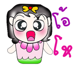 Hello! My name is Saki..Pink sticker #14294905