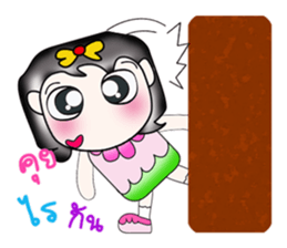 Hello! My name is Saki..Pink sticker #14294908