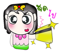 Hello! My name is Saki..Pink sticker #14294923