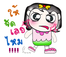 Hello! My name is Saki..Pink sticker #14294926