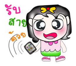 Hello! My name is Saki..Pink sticker #14294929