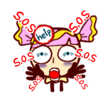 Animated Pink Candy 'Lucy' stickers 3 sticker #14295677