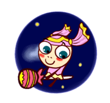 Animated Pink Candy 'Lucy' stickers 3 sticker #14295682