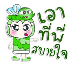 Mr. Hatori and worm. ^^ sticker #14295826