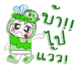 Mr. Hatori and worm. ^^ sticker #14295849