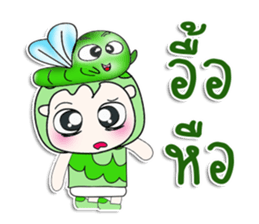 Mr. Hatori and worm. ^^ sticker #14295856