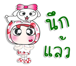 ....Mr. Haka .. Love dog.. sticker #14295909