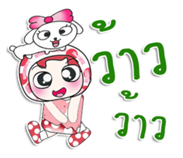 ....Mr. Haka .. Love dog.. sticker #14295935