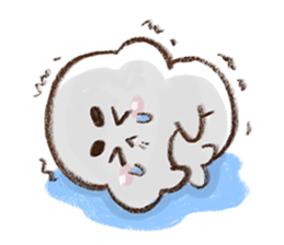 Brown seal and his friends sticker #14297022