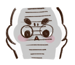 Brown seal and his friends sticker #14297045