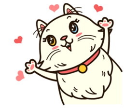 Persian Cute Cat sticker #14298224