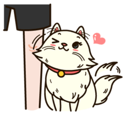 Persian Cute Cat sticker #14298233