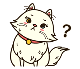 Persian Cute Cat sticker #14298255