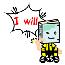 Bub in a library sticker #14299176