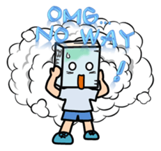 Bub in a library sticker #14299177