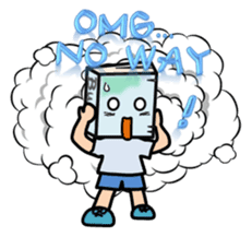 Bub in a library sticker #14299177